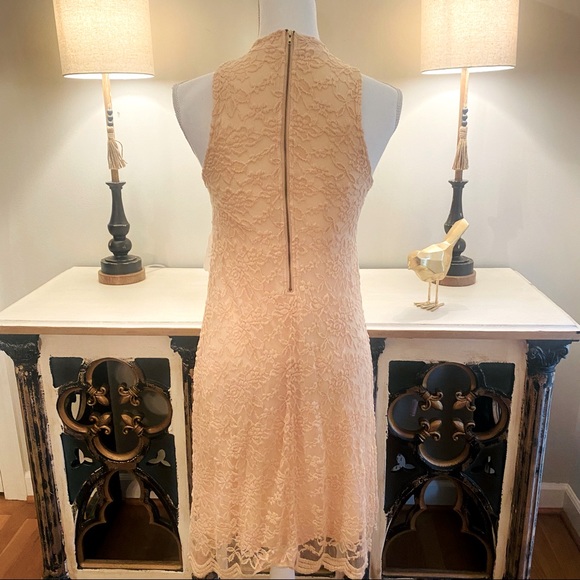 2/$60 Altar’d State Dusty Peach Lace Dress Small S NWT - Picture 5 of 9